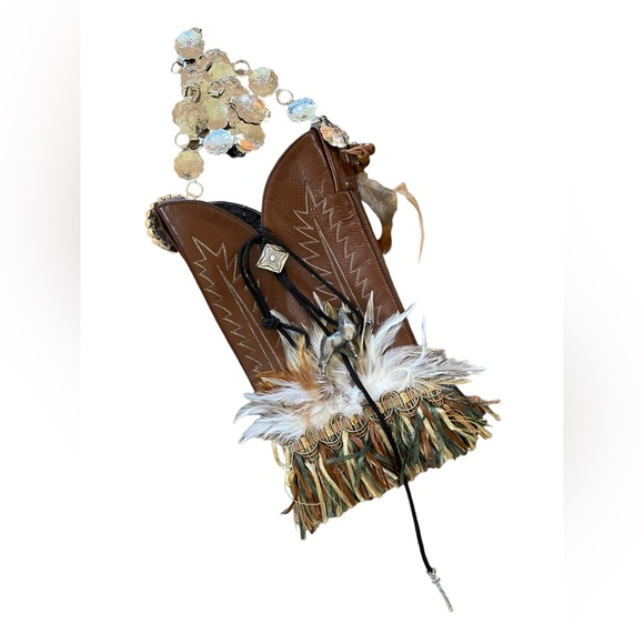 Custom Made By Marge Tony Lama Western Boot Bag - Picture 2 of 11